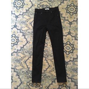 Madewell high riser skinny jeans
